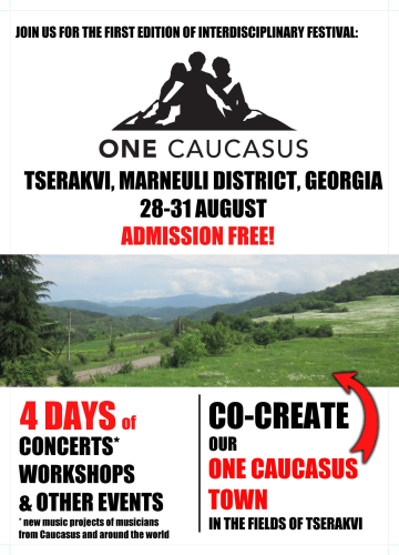 One Caucasus 2014 - leaflet project