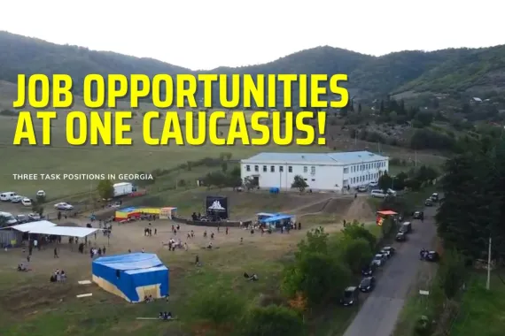 One Caucasus 2023: გამოცხადებულია 3 ვაკანსია